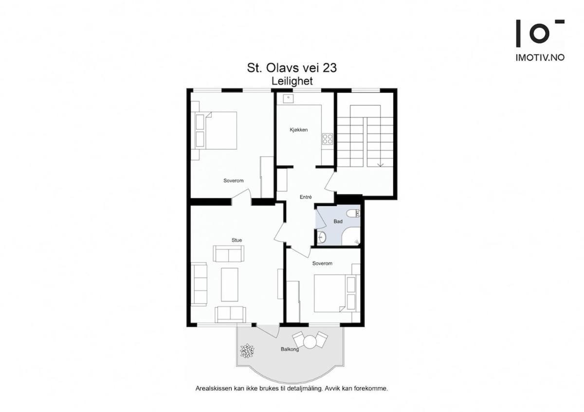 With 2 Bedrooms And Balcony Appartement Bergen
